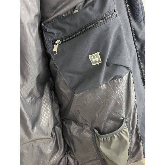 Vtg North Face Goose Down Coat XL Hyvent Mens Dark Gray Parka Jacket Winter - Picture 12 of 13